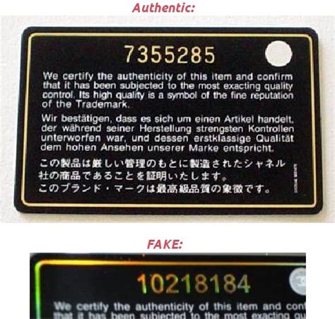 fake chanel authenticity card numbers|chanel serial number check.